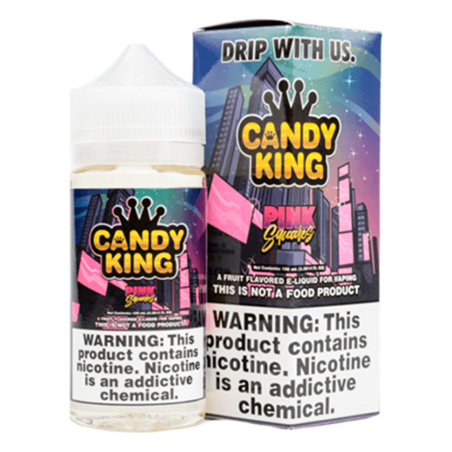 Candy King SALT - Pink Squares - Kure Vapes