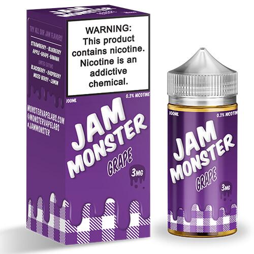 Jam Monster NTN - Grape - 100ml - Kure Vapes