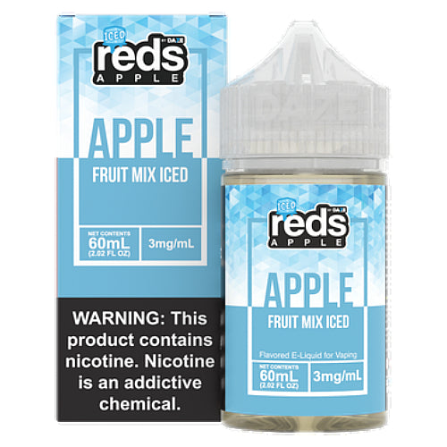 Reds Apple Juice Salt Synthetic - Fruit Mix Iced - Kure Vapes