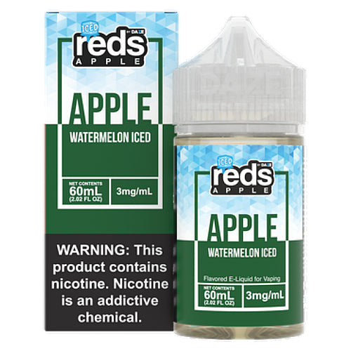 Reds Apple Juice Salt Synthetic - Watermelon Iced - Kure Vapes
