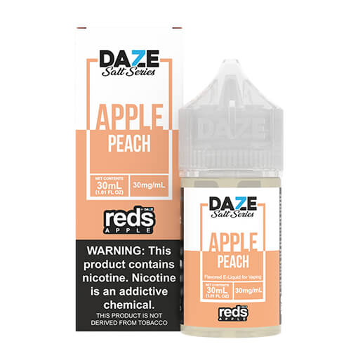 Reds Apple Juice Salt Synthetic - Peach - Kure Vapes