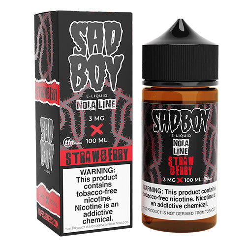 Sadboy Tobacco-Free Nola Line Strawberry | Kure Vapes
