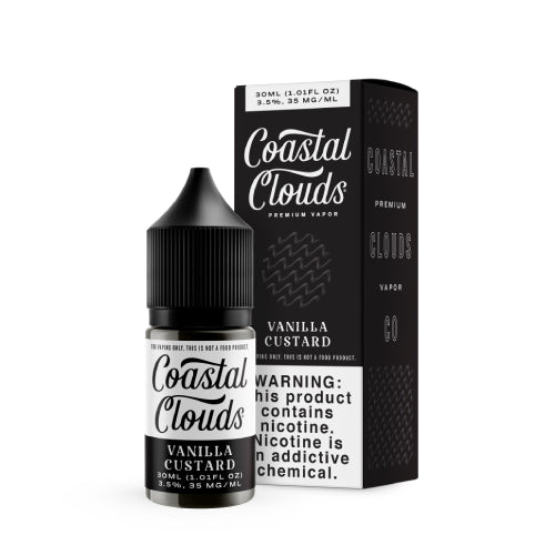 Coastal Clouds Salts Vanilla Custard | Kure Vapes