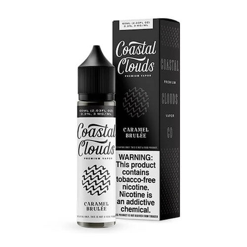 Coastal Clouds TFN - Caramel Brulee - 60ml Box Bottle