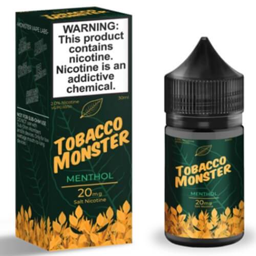 Tobacco Monster eJuice Synthetic SALT - Menthol