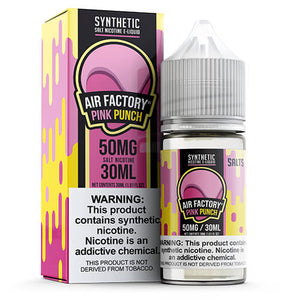 Air Factory eLiquid Synthetic SALTS - Pink Punch - Kure Vapes