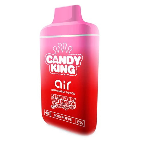 Candy King Air Synthetic - Disposable Vape Device - Strawberry Watermelon Bubblegum - Kure Vapes