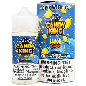 Candy King eJuice Synthetic - Lemon Drops - Kure Vapes