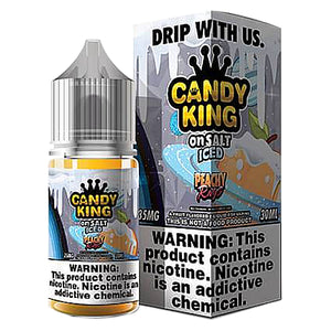 Candy King On Salt Synthetic ICED - Peachy Rings - Kure Vapes