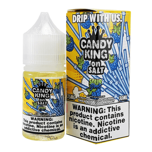 Candy King On Salt Synthetic - Sour Straws - Kure Vapes