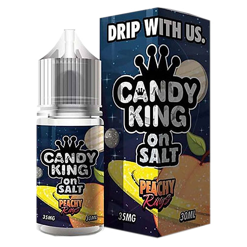 Candy King On Salt Synthetic - Peachy Rings - Kure Vapes