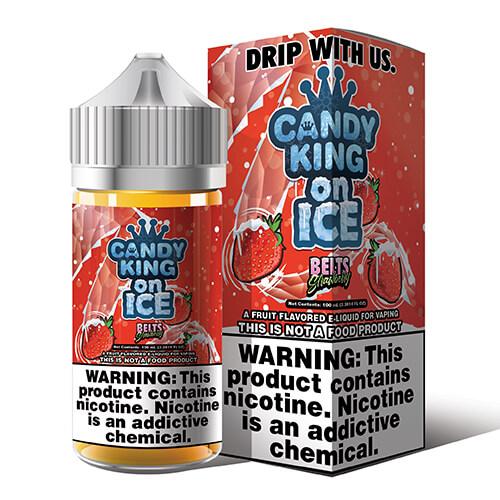 Candy King On Ice eJuice Synthetic - Belts On Ice - Kure Vapes
