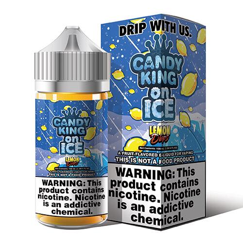 Candy King On Ice eJuice Synthetic - Lemon Drops On Ice - Kure Vapes