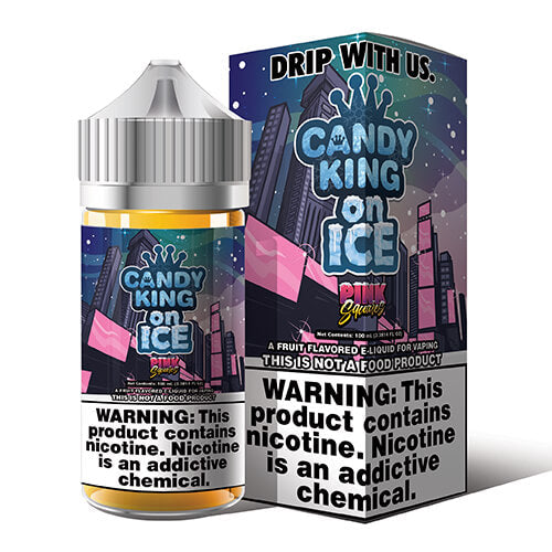 Candy King - Pink Squares Iced - Kure Vapes