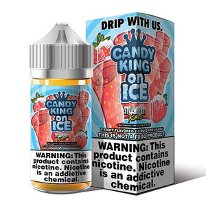 Candy King On Ice eJuice Synthetic - Strawberry Rolls On Ice - Kure Vapes