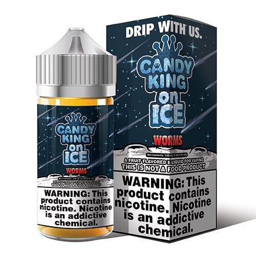 Candy King - Worms Iced - Kure Vapes
