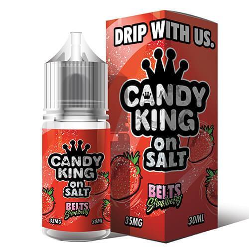 Candy King On Salt Synthetic - Belts Strawberry - Kure Vapes