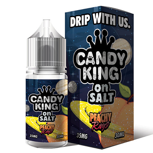 Candy King SALT - Peachy Rings - Kure Vapes