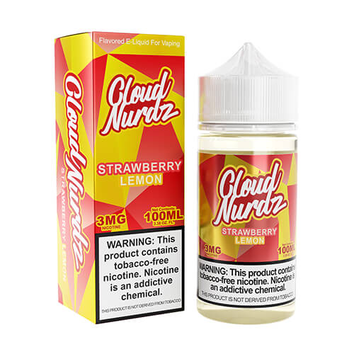 Cloud Nurdz TFN - Strawberry Lemon - Kure Vapes