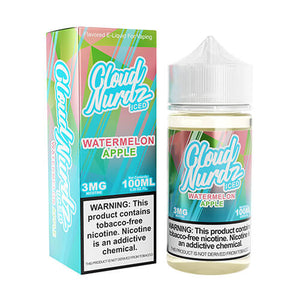 Cloud Nurdz TFN - Watermelon Apple Iced - Kure Vapes