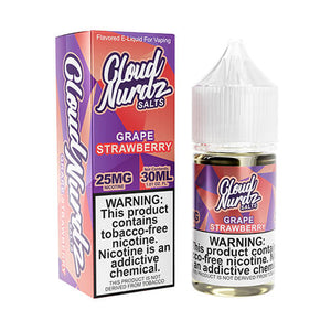 Cloud Nurdz TFN Salt - Grape Strawberry - Kure Vapes