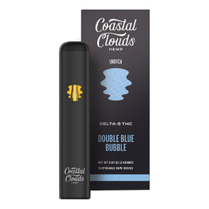 Coastal Clouds - Delta 8 Disposable - Double Blue Bubble