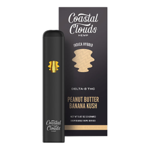 Coastal Clouds - Delta 8 Disposable - Peanut Butter Banana Kush