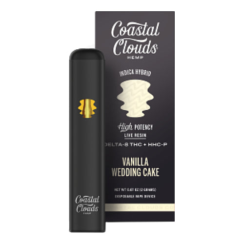 Coastal Clouds - Delta 8 Disposable - Vanilla Wedding Cake