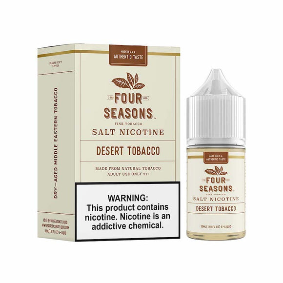 Four Seasons Salts - Desert Tobacco - Kure Vapes