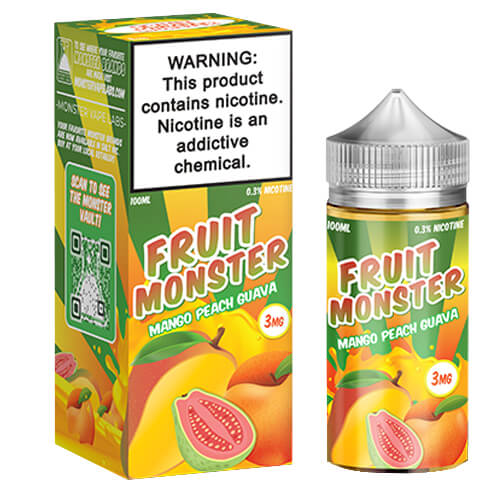 Fruit Monster NTN - Mango Peach Guava - Kure Vapes