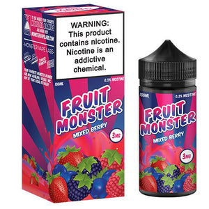 Fruit Monster eJuice Synthetic - Mixed Berry - 100ml - Kure Vapes