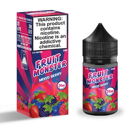 Fruit Monster eJuice Synthetic SALT - Mixed Berry - 30ml - Kure Vapes