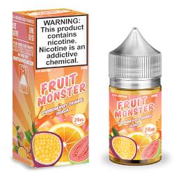 Fruit Monster eJuice Synthetic SALT - Passionfruit Orange Guava - 30ml - Kure Vapes