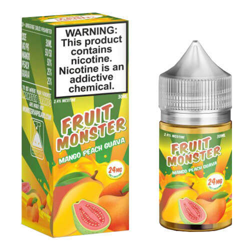 Fruit Monster NTN Salt - Mango Peach Guava - Kure Vapes