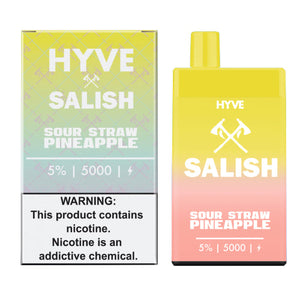 HYVE X Salish 5K - Disposable Vape Device - Sour Straw Pineapple