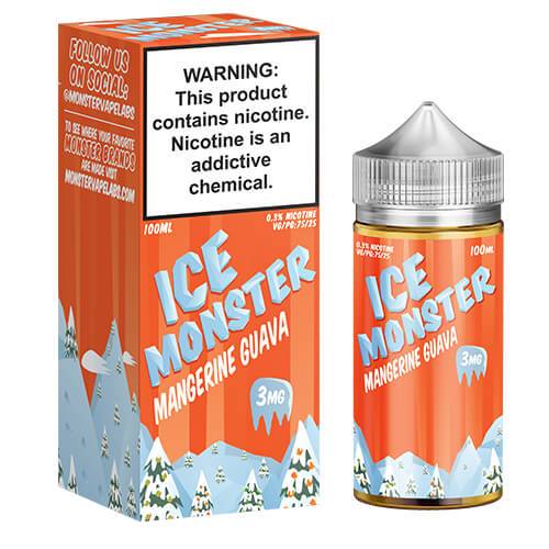 ICE Monster eJuice Synthetic - Mangerine Guava Ice - 100ml - Kure Vapes