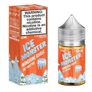 ICE Monster eJuice Synthetic SALT - Mangerine Guava Ice - 30ml - Kure Vapes