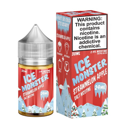 Ice Monster eJuice SALT - Strawmelon Apple Ice