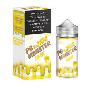 PB & Jam Monster NTN - Banana Peanut Butter - Kure Vapes