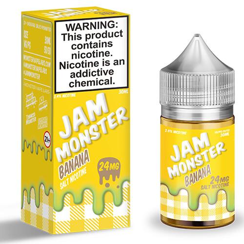 Jam Monster NTN Salt - Banana - Kure Vapes