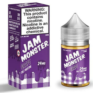 Jam Monster NTN Salt - Grape Salt - Kure Vapes