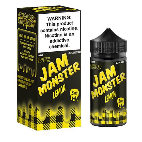 Jam Monster NTN - Lemon - 100ml - Kure Vapes