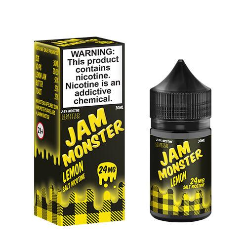 Jam Monster NTN SALT - Lemon (Limited Edition) - 30ml - Kure Vapes