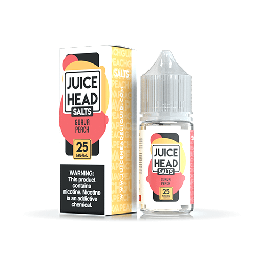 Juice Head Salts - Guava Peach - Kure Vapes