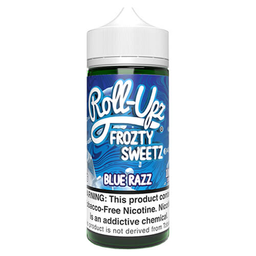 Juice Roll Upz E-Liquid Tobacco-Free Frozty Sweetz - Blue Razz Ice - 100ml - Kure Vapes