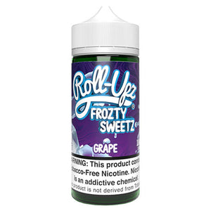 Juice Roll Upz E-Liquid Tobacco-Free Frozty Sweetz - Grape Ice - 100ml - Kure Vapes