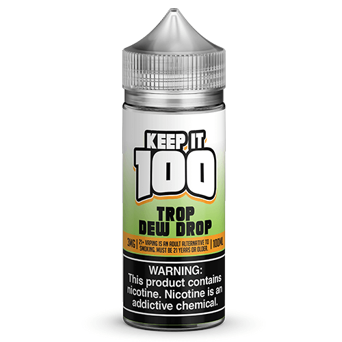 Keep It 100 Synthetic E-Juice - Trop Dew Drop - 100ml - Kure Vapes