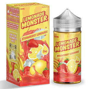Lemonade Monster NTN - Strawberry Lemonade - Kure Vapes