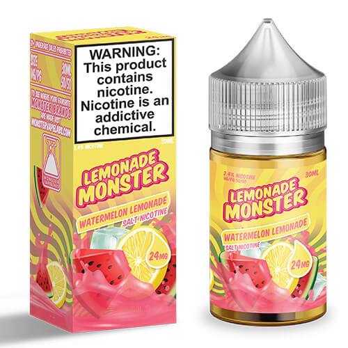 Lemonade Monster NTN Salt - Watermelon Lemonade - Kure Vapes