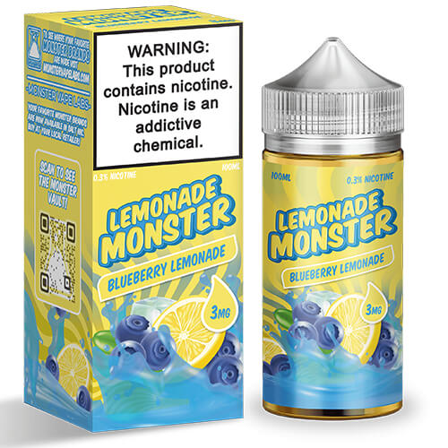 Lemonade Monster NTN - Bluberry Lemonade - Kure Vapes
